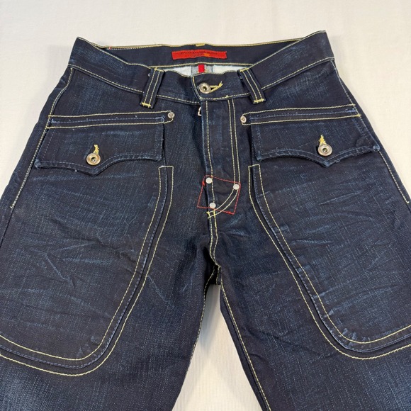 PARASUCO CULT PAUP013 Dark Wash Denim Jeans Women's Size 29‎ Made in Italy - Picture 12 of 14